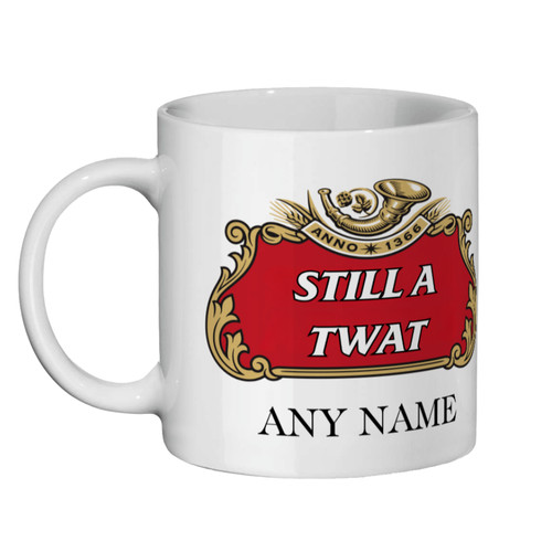 Twat mug personalised - twat,