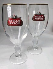 Pair Stella Artois Pint
