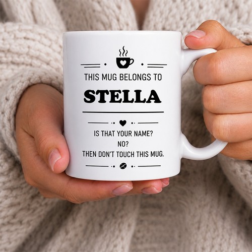 Personalised stella mug funny - personalised,