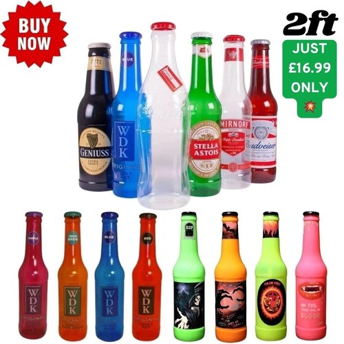 2ft giant money - 2ft, bottles