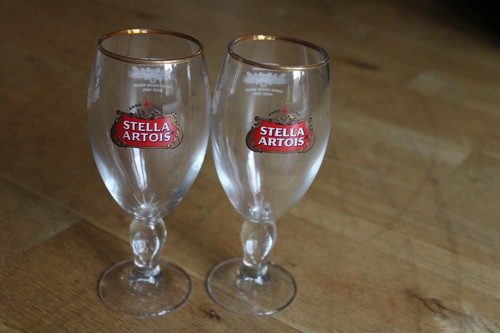 Stella artois half pint - half,