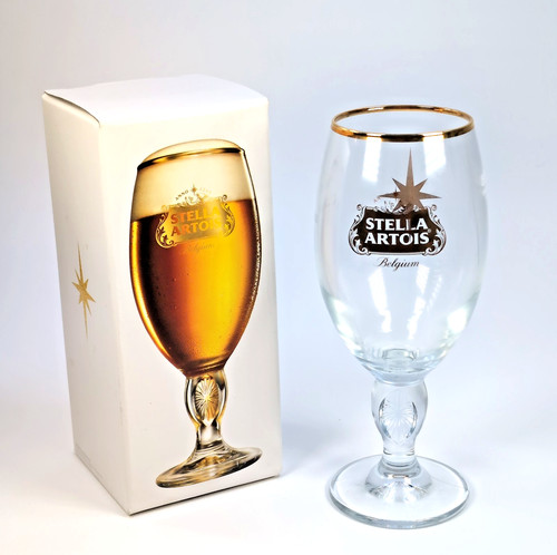 New stella artois beer - beer, glass