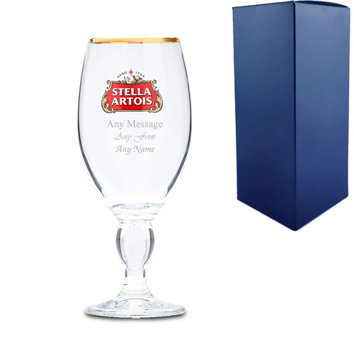 Personalised engraved stella - personalised,