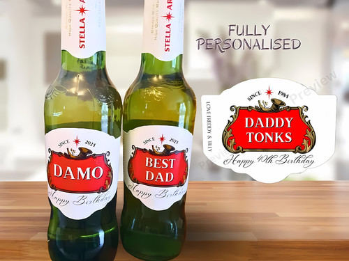 Personalised stella beer - stella,